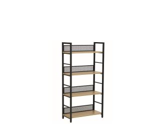 RAW policový regál, dub/černá