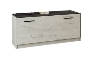 RENO skříňka na boty, craft bílý/grafit