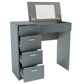 Pracovní/toaletní stolek CHARM barva činčila grey