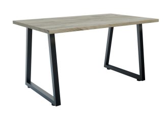 ATLANTA jídelní stůl, dub Craft šedý