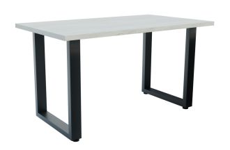 DENVER jídelní stůl, dub Craft bílý