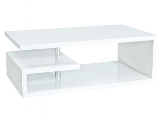 Konferenční stolek TIERRA 120 bílý