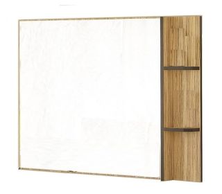 Zrcadlo VERONIKA zebrano/wenge