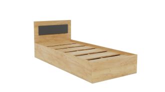 VIVA jednolůžko, Dub Craft zlatý/grafit