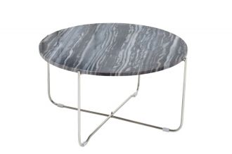 Konferenční stolek NOBLES 62 CM šedý mramor, II. jakost (A)