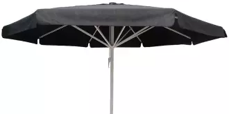 Zahradní slunečník KARIN černá/platinová O500cm