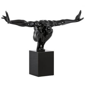 skulptura ATHLETE BLACK II