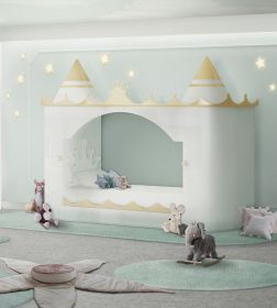 Luxusní dětská postel KINGS & QUEENS CASTLE