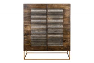 Vysoká komoda ONYX 100 CM masiv mango