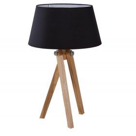 Stolní lampa TRIPOD 64 CM černá