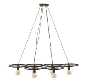 Stropní svítidlo SIX WHEELS 110 CM