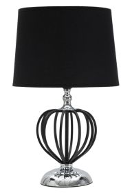 Stolní lampa DARKY SILVER 44 CM