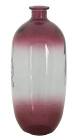 Váza POLI RED 45 CM recyklované sklo