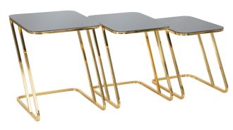 3SET odkládací stolek SNAKES 55/50/45 CM
