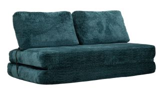 Rozkládací pohovka FASTER 150 CM petrolejová