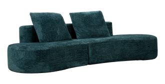 Pohovka ISLAND 238 CM petrolejová