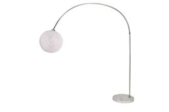 Stojací lampa COCOON 205 CM bílá