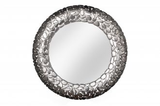 Zrcadlo STONE MOSAIC 82 CM stříbrné
