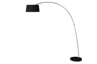 Stojací lampa FORMA 215 CM černo-zlatá