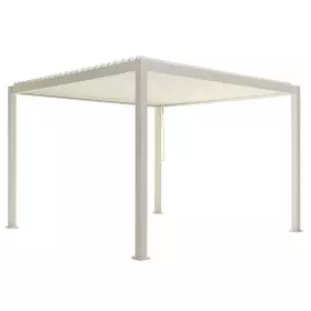 Zahradní stínění REFLECT bílé 3x3m - sloupy 11 cm
