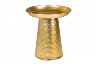 Odkládací stolek ORIENT 45 CM zlatý