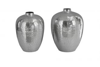 2SET váza ORIENTAL II stříbrná