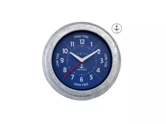 Venkovní nástěnné hodiny NeXtime TIDE modré