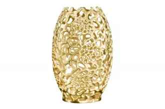 Váza ABSTRACT LEAF 40 CM zlatá