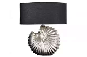 Stolní lampa SHELL 63 CM stříbrná