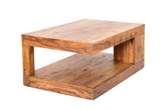 Konferenční stolek GIANT 90 CM masiv sheesham, II. jakost (B)