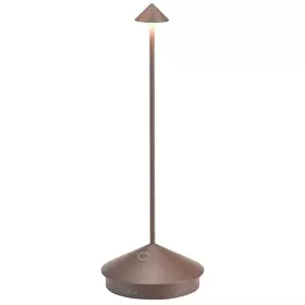 Zahradní lampička PINA hnědá - 29 cm