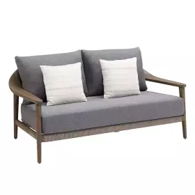 Zahradní dvoumístná pohovka LEO GREY Zahradní dvoumístná pohovka LEO GREY