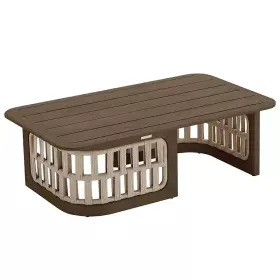 Zahradní konferenční stolek RIVA DARK 120 CM