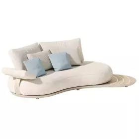 Zahradní pravá rohová pohovka CALLA SAND BEIGE