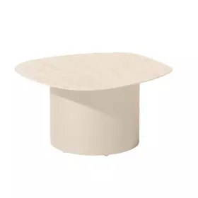 Zahradní konferenční stolek CALLA 70 CM BEIGE SAND