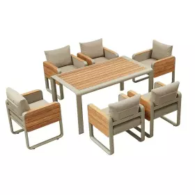 Zahradní 6 místná jídelní souprava NOTTINGHAM TAUPE