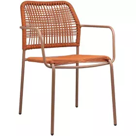 Zahradní jídelní židle TWIST oranžová