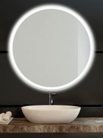 Zrcadlo MOONLIGHT průměr 100 CM s LED podsvíceným okrajem