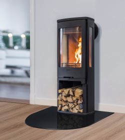 Ochranné sklo pod kamna a ke krbům FIREGLASS 8 mm černé 100x100 CM Ochranné sklo pod kamna a ke krbům FIREGLASS 8 mm černé 100x100 CM