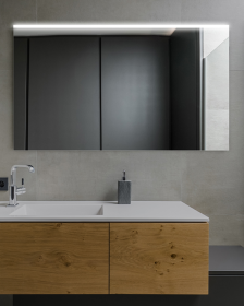 Zrcadlo ORION 120x70 CM s LED horním podsvícením