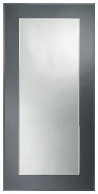 Zrcadlo TOMÁŠ 50x120 CM s šedým zrcadlovým podkladem