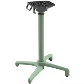 Zahradní stolová podnož ELSA zelená pro desky max O80 cm nebo 80×80 cm