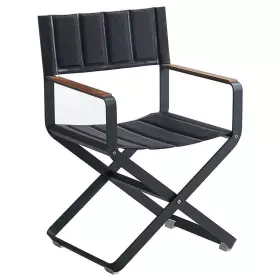 Zahradní skládací jídelní židle CLINT BLACK Zahradní skládací jídelní židle CLINT BLACK