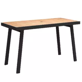 Zahradní barový stůl YORK 180 CM BLACK