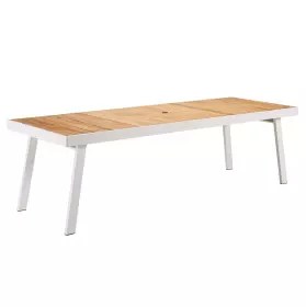 Zahradní jídelní stůl YORK 260 CM WHITE