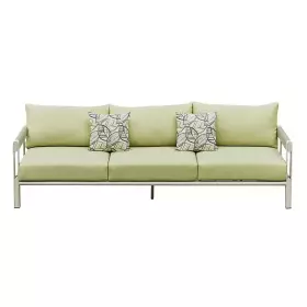 Zahradní třímístná pohovka PAROS GREEN