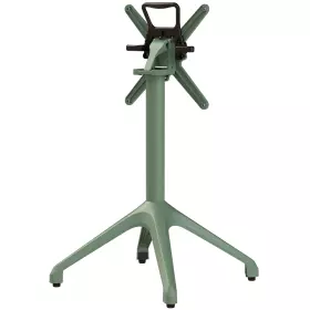 Zahradní stolová podnož YUNA zelená pro desky max O80 cm nebo 80×80 cm