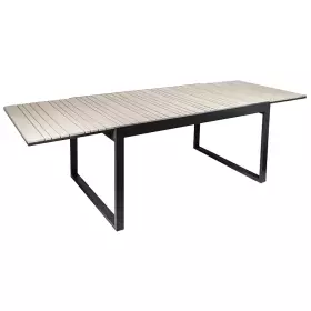 Zahradní rozkládací stůl EBBY antracit/šedý100×150-260