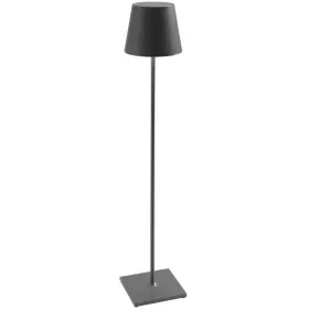 Zahradní výškově nastavitelná lampička POLDINA antracit - 52cm - 122cm