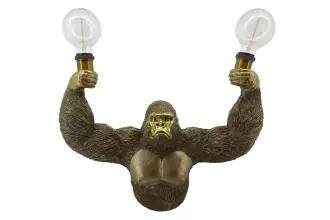Nástěnné svítidlo KING APE 50 CM zlaté